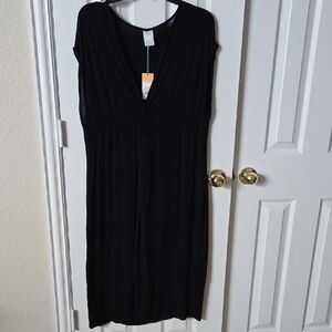 Kona Sol Black Swim Coverup